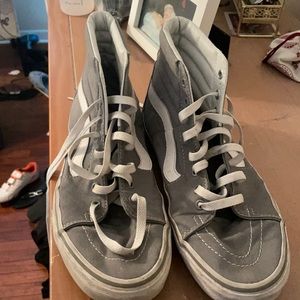 Gray High Top Vans